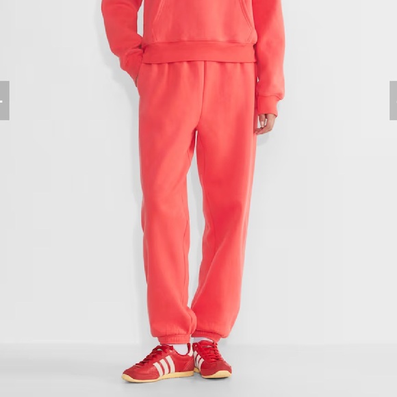 TNA Pants - Aritzia red sweatpants